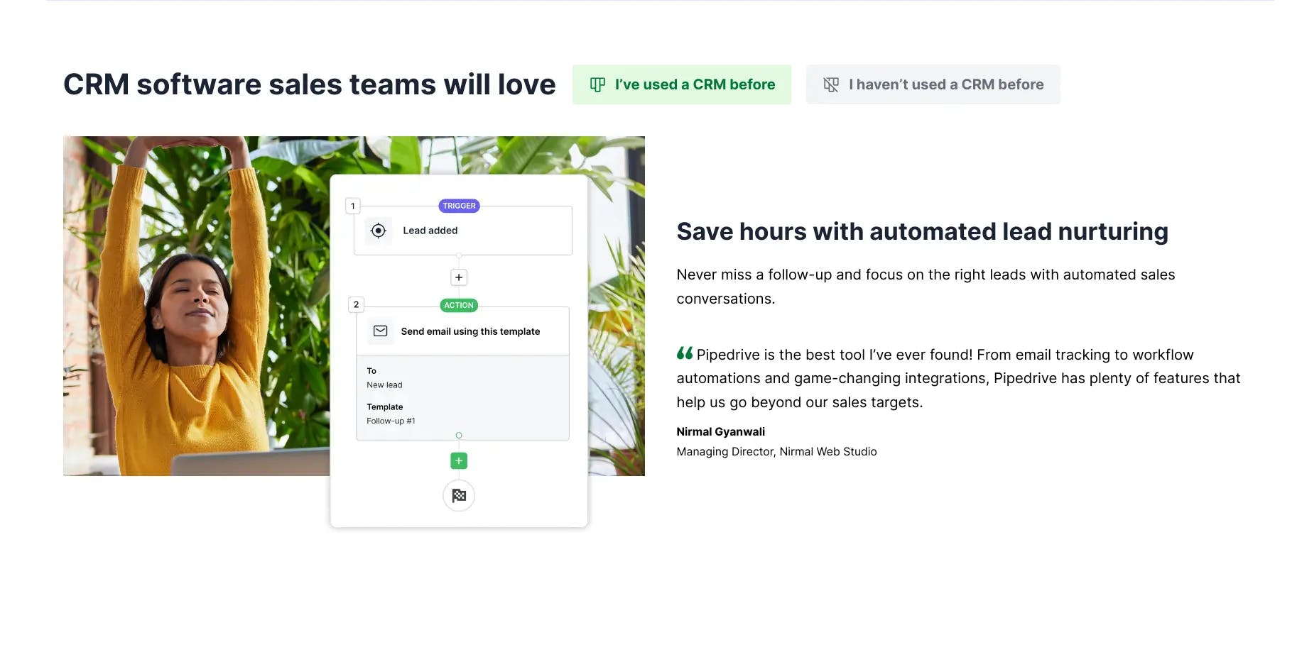 Pipedrive CRM now works with Cal.com