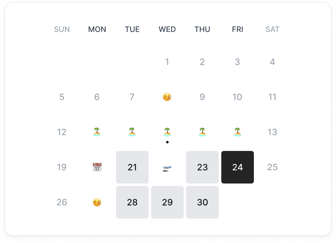 calendar