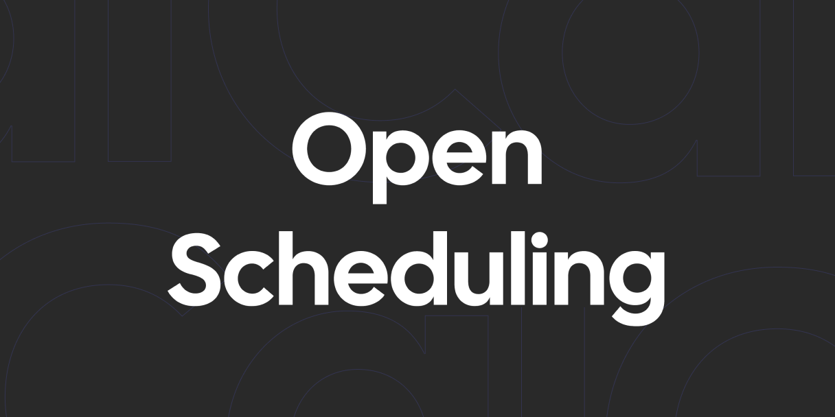 Open scheduling with Cal.com