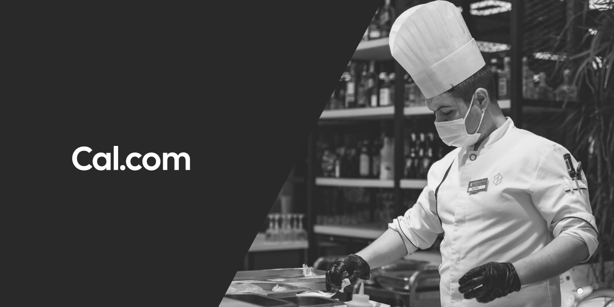 Online appointment booking & scheduling for chefs