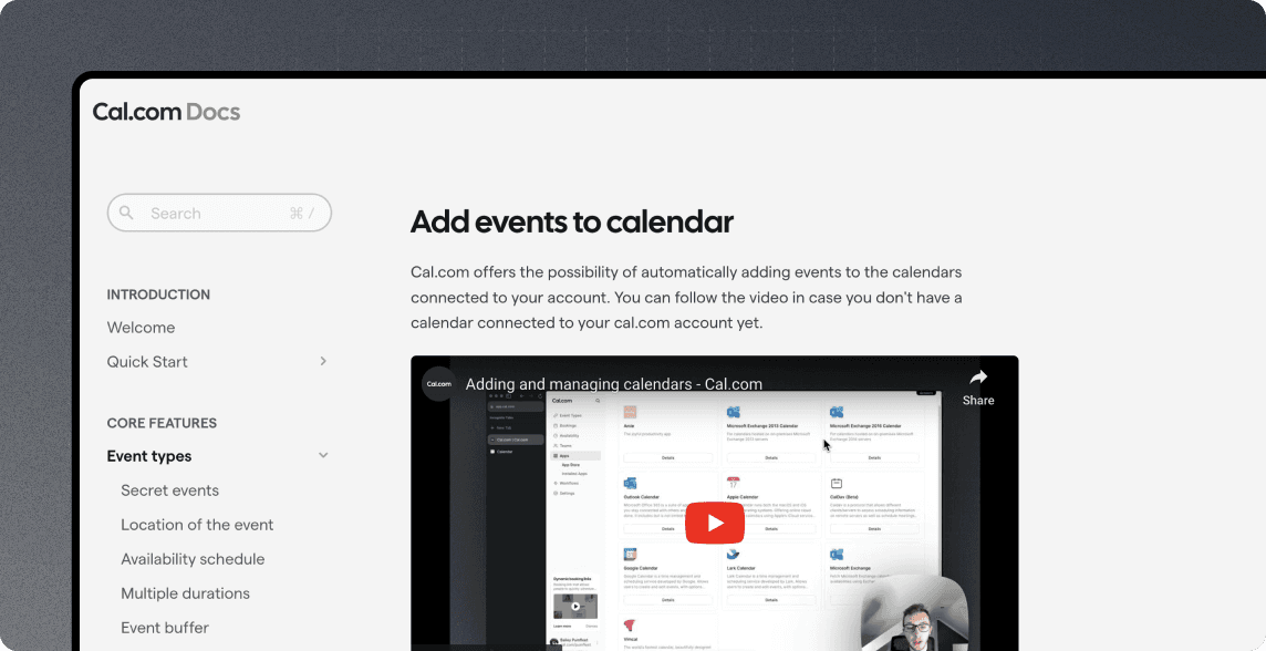 v2.7 - Booking questions, new docs & more…