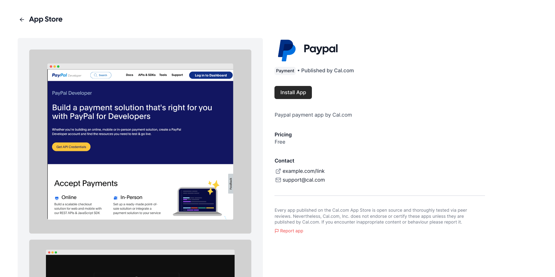 Another option for monetization: Using Cal.com with PayPal