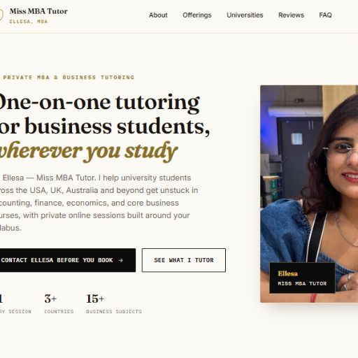 Miss MBA Tutor